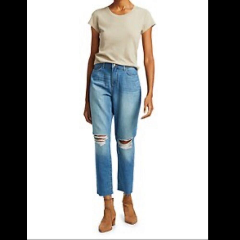 L'AGENCE jeans Bridget High-Rise Slouch Straight NEW waist MSRP $265